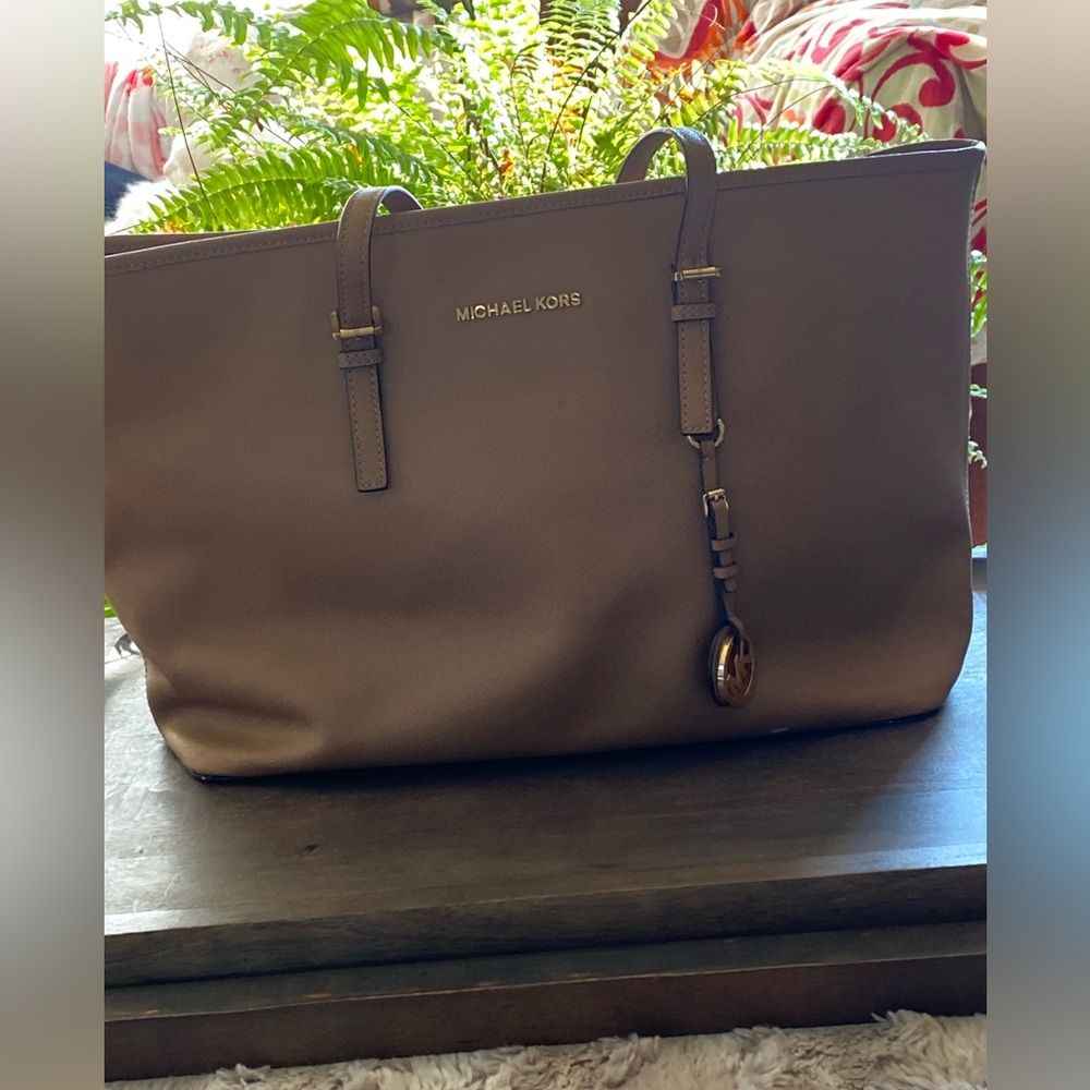 Michael Kors Tan Tote Bag